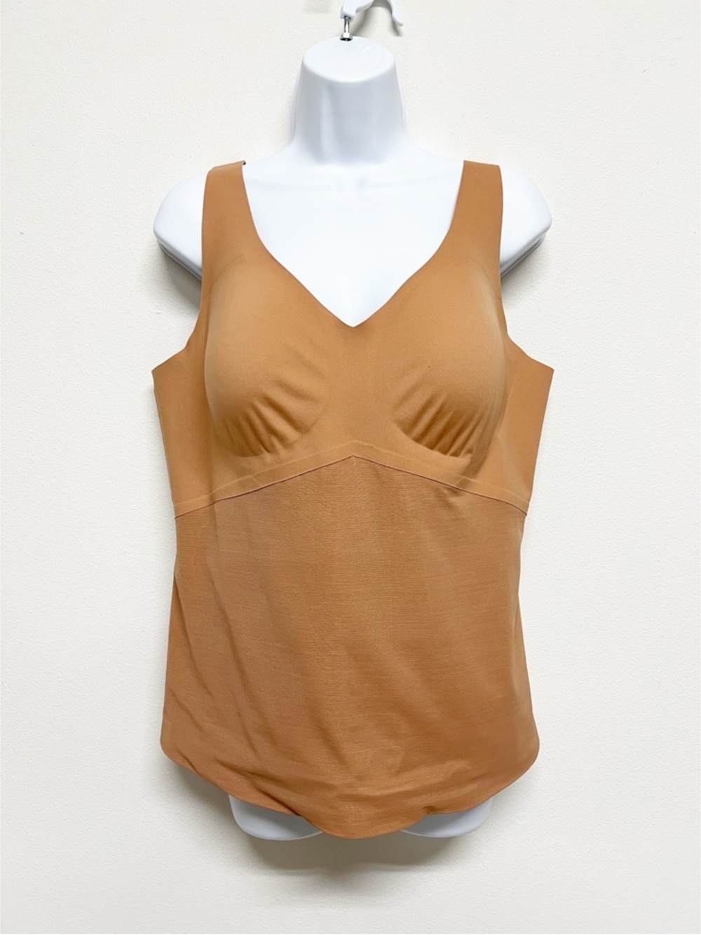 Honeylove Womens Plus Tan Sand Smoothing Shapewear Cami Tank Size 3X